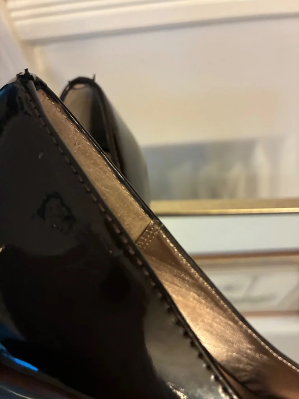 Etienne Aigner Wedge in Dark Chocolate Brown 8M